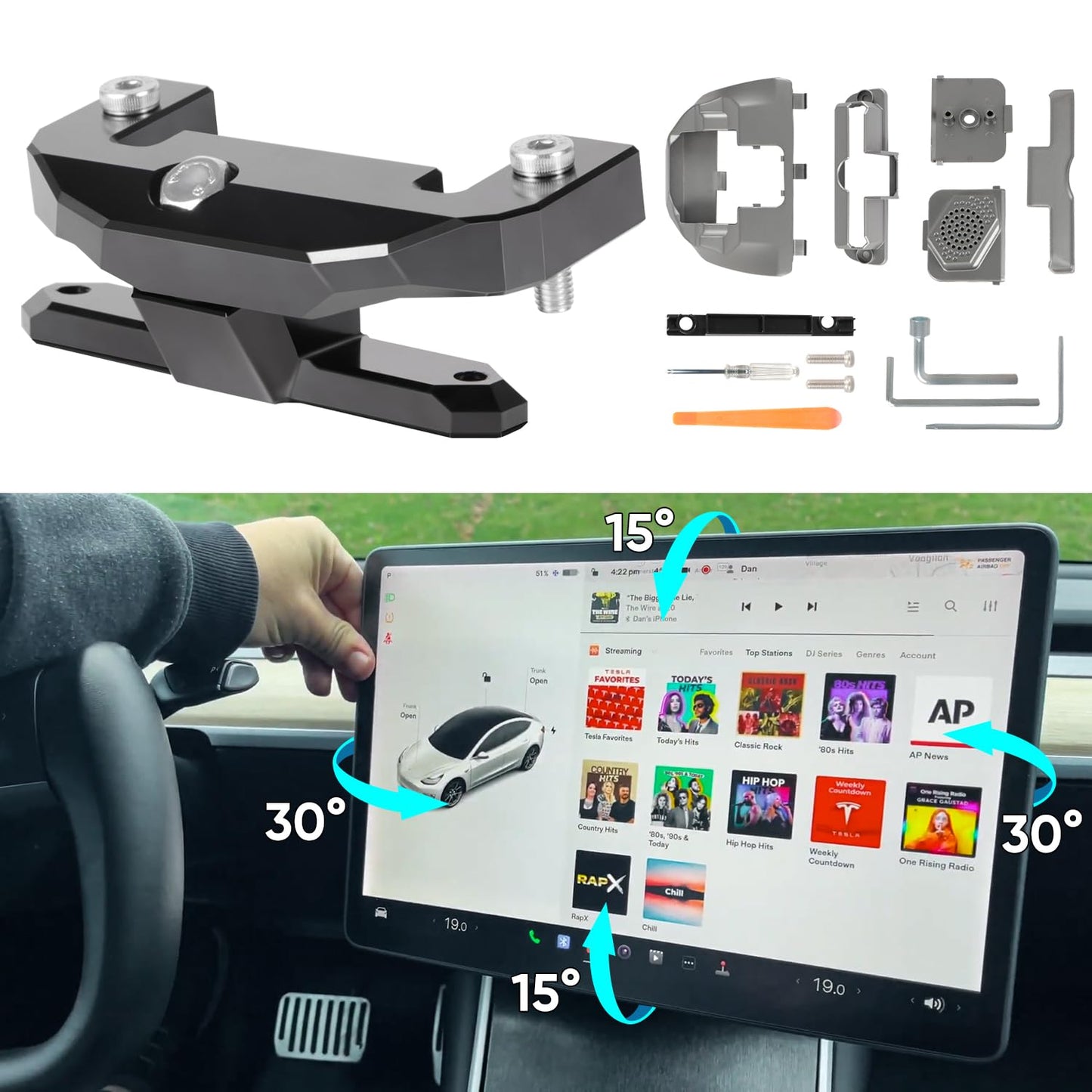 Multi Direction Screen Swivel Kit